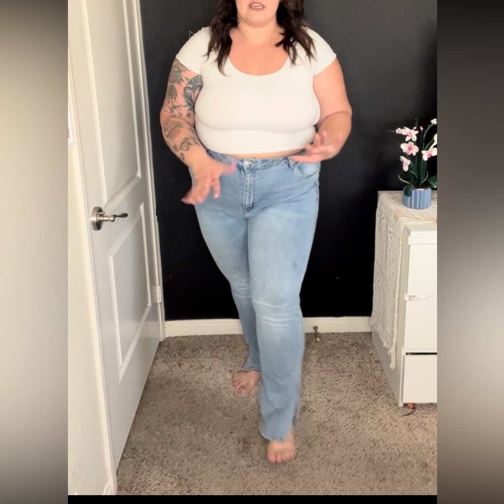 Split Bottom Jeans